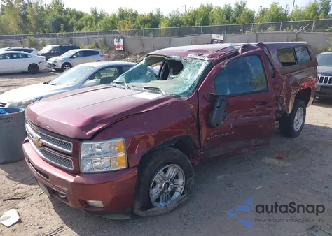 2013 Chevrolet Silverado 1500 Lt из США, поврежденный, VIN 1GCRKSE73DZ131623